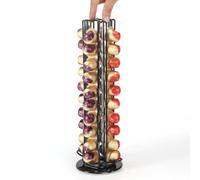 SYSYLY Porte Rangement pour OriginalLine Capsules de Café,Noir. | 360 Degrés Rotable Range Coffee Capsule Stands, Distributeur de Capsules, Support de Rangement Dosette.