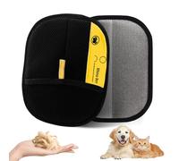 SYSYSYYASNL Gant Ramasse Poils Animaux, Lot de 2 Gants de Toilettage pour Animaux de Compagnie, Gants de Toilettage Statiques, Animal Remover for Cats, Dogs, Rabbits, Small Animals