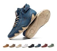 SYT-MD Chaussures orthopédiques Vogany for Femmes et Hommes, Chaussures de randonnée Montantes, Chaussures Pieds Nus Respirantes, Baskets décontractées légères(Blue,48 EU)