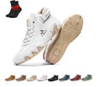 SYT-MD Chaussures orthopédiques Vogany for Femmes et Hommes, Chaussures de randonnée Montantes, Chaussures Pieds Nus Respirantes, Baskets décontractées légères(White,44 EU)