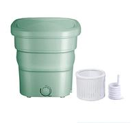 SYTH 11L Mini Machine à Laver,Machine a Laver Portable,Lave-Linge Pliable à Ultrasons Alimentée,Stérilisation à Rayons Bleus Laveuse pour Voyage Camping Chaussettes sous-vêtements Culottes