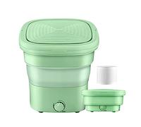 SYTH 11L Mini Machine à Laver,Machine a Laver Portable,Lave-Linge Pliable à Ultrasons Alimentée,Stérilisation à Rayons Bleus Laveuse pour Voyage Camping Chaussettes sous-vêtements Culottes