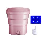 SYTH Mini Lave-Linge,Pliable Machine à laverà Ultrasons,Lave Linge pour étudiant avec Ozone et lumière Bleue,rondelle Turbine Pliante, pour Voyage Camping Chaussettes sous-vêtements Culottes