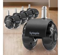 Sytopia Base de rechange pour chaise de bureau (noir mat, groupe B)