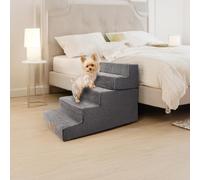 Sytopia Escalier antidérapant pour chien et chat avec mousse haute densité et housse amovible, 76 x 40 x 57 cm