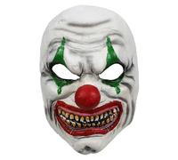 SYTTNUM Masque de Clown, Masques D'horreur D'Halloween en Latex, Jeu de Rôle Coiffe Réaliste Accessoire de Déguisement, Fournitures pour la Fête d'Halloween, Cadeaux d'Halloween pour les Enfants