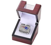 SYUFRE Bague De, Toutes Les Répliques de Bague de Précédentes, Avec Boîte D'Affichage, Pour Les Fans, Les Amis Et L'Anniversaire de La Famille/2001 Patriots/11