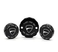 SYUFRE Brake Fluid Reservoir Cap CNC pour Ducati Hypermotard/Multistrada/Monster 1100/S/EVO 1200/S/R Embrayage De Frein Avant Bouchon De Réservoir De Liquide De Frein Arrière