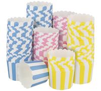 SYUTBOU Lot de 300 caissettes à muffins, cupcakes, 7 x 7 x 5 cm, papier pour anniversaires, mariages, fêtes et célébrations