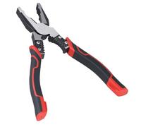 SYUTBOU Pince universelle noire et rouge - Longueur : 215 mm - En acier au carbone - Pour électriciens et bricoleurs