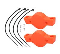 SYUULCOI 2 Ensembles de Support de Montage de Traceur, localisateur, Couvercle de Protection, Support de Bouteille d'eau de vélo pour localisateur iOS