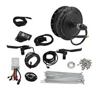 SYUULCOI Kit de moteur de volant d'inertie arrière 36 V 500 W pour conversion de vélo électrique, avec moteur de moyeu à engrenages sans balais, panneau d'affichage GD01, (Pour rayons de roue 28/29