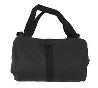 SYUULCOI Sac à Outils Enroulable 5 Poches zippées Sac à Outils Portable en Tissu Oxford pour électriciens pour Charpentier Plombier (Noire)