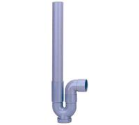 Syveco 1370001 Série 1370 Siphon Machine à laver en ABS, PVC, Sortie mâle horizontale, M40