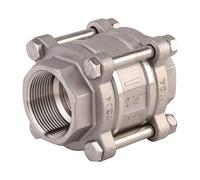 Syveco 380010 Série 380 Clapet anti-retour toutes positions en acier inoxydable avec ressort 2-1/2" FBSP