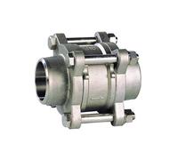 Syveco 382080 Série 382 Clapet anti-retour toutes positions en acier inoxydable avec contrôle à ressort pour soudure SW, M80 BSP