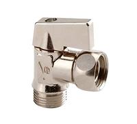 Robinet d'arrêt 1/4 de tour équerre manette métal - Sferaco