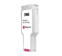 Sywchrf Cartouche à Encre Compatible 300 ML Compatible avec 747 747xl P2V84A P2V85A P2V86A P2V87A Fonctionne avec Imprimante DesignJet Z6 Z9(746-M)