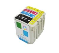 Sywchrf Cartouches d'encre compatibles 4X Datasonic Compatible avec Designjet 110 100Plus 2800dt 2800DTN Les imprimantes fonctionnent avec C4844A Jet Encre 10 11