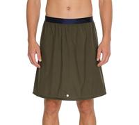 Sywiyi Jupe d'incontinence pour homme avec taille élastique - Lavable - Pour adulte - Anti-fuite - Vert armée - A XL