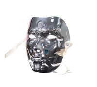 Sywiyi Masque Carnaval Homme Femme Masques Vénitiens Halloween Carnaval Cosplay Fêtes De Fin Dannée Pâques Masque Vénitien Vintage Pour Cosplay Personnage Argent Taille unique