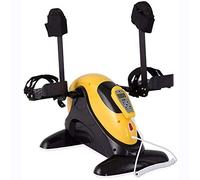 Sywlwxkq Machine d'entraînement de rééducation Portable pédale d'exercice vélo physiothérapie Jambe pédale vélo équipement supérieur et inférieur résistance réglable