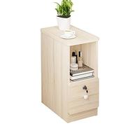 Sywlwxkq Table de Chevet, boîte de Rangement à 1 tiroir, Plus d'espace de Rangement, Conception verrouillable, Facile à Installer, L20 X W39 X H50cm (Couleur : C)