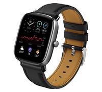 Syxinn 20mm Bracelet en Cuir pour Amazfit GTS 2 Mini/GTS 2/GTS 2e, Amazfit GTS 3/3 Mini, Amazfit GTS 4/GTS 4 Mini Bracelet Bande pour Amazfit Bip 3/Bip 3 Pro/Bip S/Bip Lite Sangle pour Femme Homme