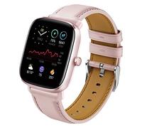 Syxinn 20mm Bracelet en Cuir pour Amazfit GTS 2 Mini/GTS 2/GTS 2e, Amazfit GTS 3/3 Mini, Amazfit GTS 4/GTS 4 Mini Bracelet Bande pour Amazfit Bip 3/Bip 3 Pro/Bip S/Bip Lite Sangle pour Femme Homme