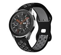 Syxinn Compatible avec Samsung Galaxy Watch 46mm Bracelet, Galaxy Watch 3 45mm/Gear S3 Frontier Classic Bracelets 22mm Silicone Sport Bande pour Hua-wei Watch GT 3/2 46mm/GT 2e