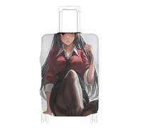 SyXIOP Angry Anime Sexy Feet Housse de voyage élastique anti-rayures pour valises de 45,7 à 81,3 cm, Angry Anime Sexy Feet, S 18-20 in, Classique