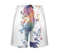 SyXIOP Art Mermaids Pyjama doux blanc pour homme, art Sirènes blanches, M