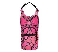 SyXIOP Bolso para Botella De Agua Sac à bandoulière pour bouteille d'eau avec nœud rose Plusieurs tailles 51/61/81/118 ml