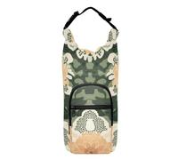 SyXIOP Carnation Lace Sac à bandoulière léger avec porte-bouteille d'eau Vert olive et sable 50/61/81/1134 g Pour la marche quotidienne, la randonnée et d'autres activités de plein air Accessoires