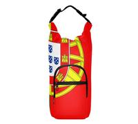 SyXIOP Écharpe pour bouteille d'eau avec drapeau du Portugal pour la marche, gain de place, accessoires de bouteille d'eau de 50,8/61/81/1,2/1,2 l pour adultes et enfants, marche, randonnée, camping