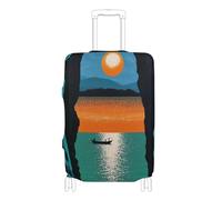 SyXIOP Green Lake Housse de protection élastique pour valise de 45,7 à 81,3 cm, Green Lake, XL 29-32 in, Classique