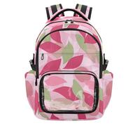 SyXIOP Henri Style Sac à dos d'école transparent de grande capacité avec sangle renforcée Coutures pour l'école, le travail, les voyages, 7 à 18 ans