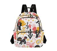 SyXIOP Naughty Dog Coral Sac à dos tendance et élégant pour ordinateur portable 31,8 cm, Corail Naughty Dog, S, Décontracté
