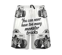 SyXIOP Never Have Too Many Monsters Pantalon de pyjama doux pour homme Noir, never have too many monsters black, S