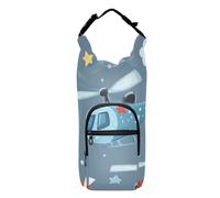 SyXIOP Porte-bouteille d'hélicoptère et d'étoiles durable pour la marche de 50/61/81/1,2 l pour la marche quotidienne, la randonnée et d'autres activités de plein air Bolsa para Botella De Agua