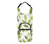 SyXIOP Porte-bouteille pliable en forme de feuilles de safaris vert 50/61/81/1134 ml pour adultes et enfants pour la marche, le camping, les voyages, Bolsa para Botella De Agua