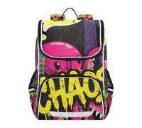 SyXIOP Sac à dos de sport conçu pour les enfants Graffiti Cool Doodle Poison