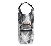 SyXIOP Sac à dos élégant avec cordon de serrage avec poches et porte-bouteille d'eau 3D en forme de vache cassée - Pour adultes et enfants - Pour la marche, la randonnée, le camping, les voyages