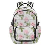 SyXIOP Sac à dos léger et décontracté en dentelle rose pour enfant, sac à dos d'entraînement pour l'école, l'université, le travail, âge 7-18 ans regalo para nina de