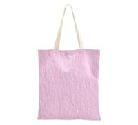 SyXIOP Sacs en toile rose avec poignées - Sac fourre-tout esthétique en toile pour femme - Bolsa de Lona