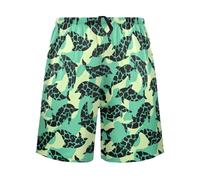 SyXIOP Short de pyjama léger imprimé dauphin turquoise pour homme pour la natation et les fêtes, Imprimé animal dauphin turquoise, XXL