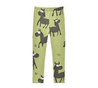 SyXIOP Short mignon de cheval noir de dessin animé pour adolescentes filles short en coton pour les vacances, Cheval noir mignon dessin animé, 5/6X