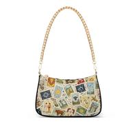 SyXIOP Tarot Cards Sac à main rétro tendance avec plusieurs poches pour la fête des mères