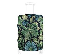 SyXIOP William Morris Daisy Housse élastique pour bagages de 45,7 à 81,3 cm Turquoise, William Morris Daisy Turquoise, M 22-24 in, Classique