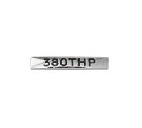 SYXWJL Auto Emblème pour Peugeot 208 2019-2023, Logo Emblèmes Badge Logo Badge Autocollant D'Insigne de Logo 3D Métal Sticker pour Carrosserie Décoration Accessoires,C-Silver